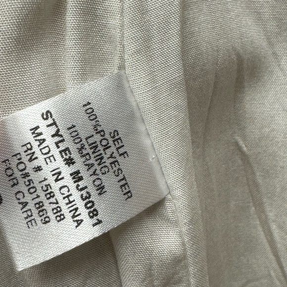 Mable Amaya gingham plaid puff short sleeve jumpsuit, cognac, small - Picture 11 of 11